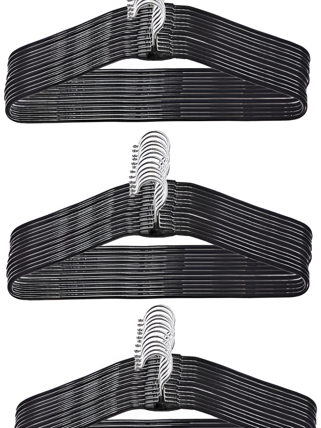 

SINAL Black 30 Pieces Steel Clothes Hanger