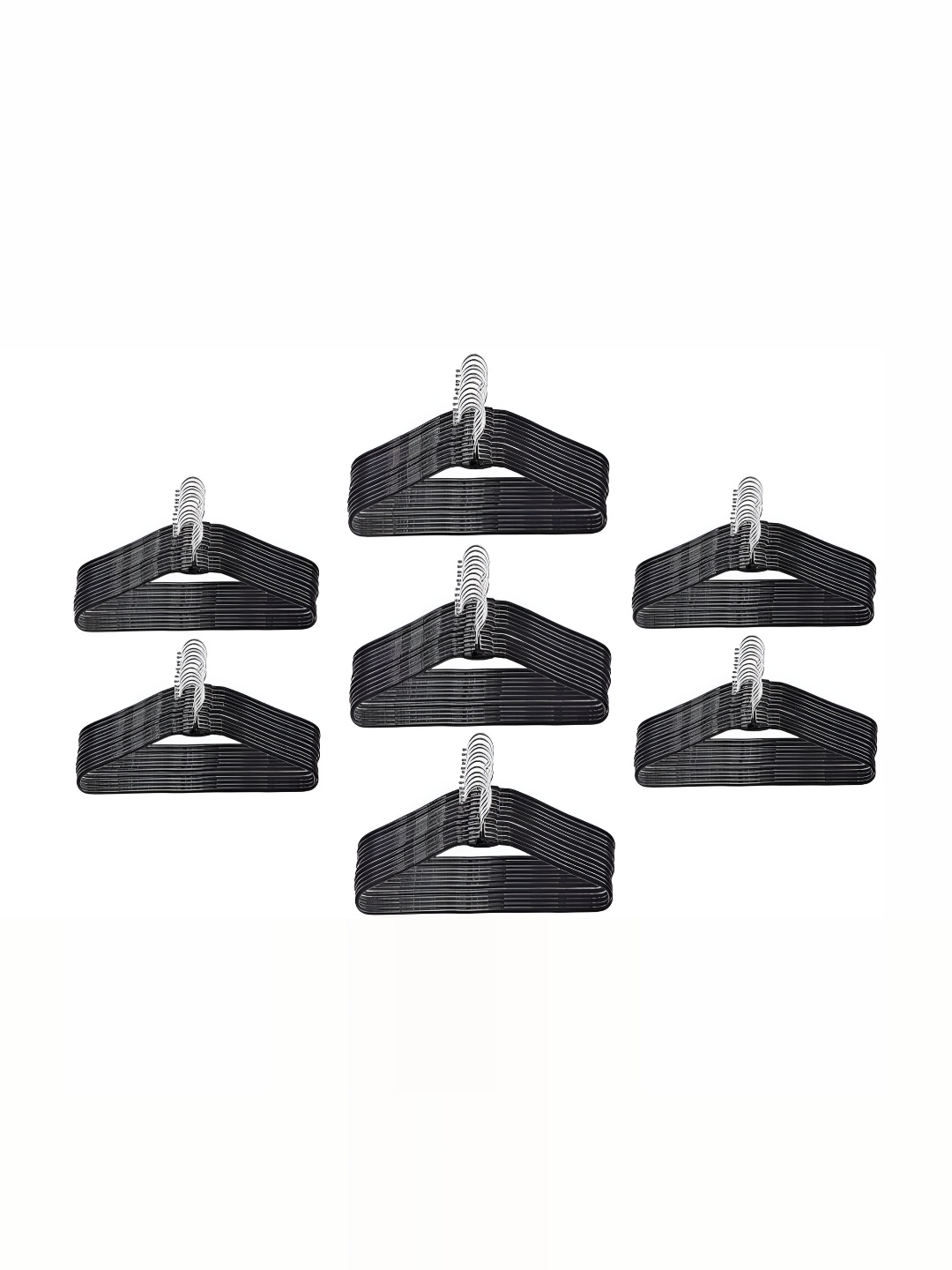 

SINAL Black 70 pcs Steel Clothes Hanger
