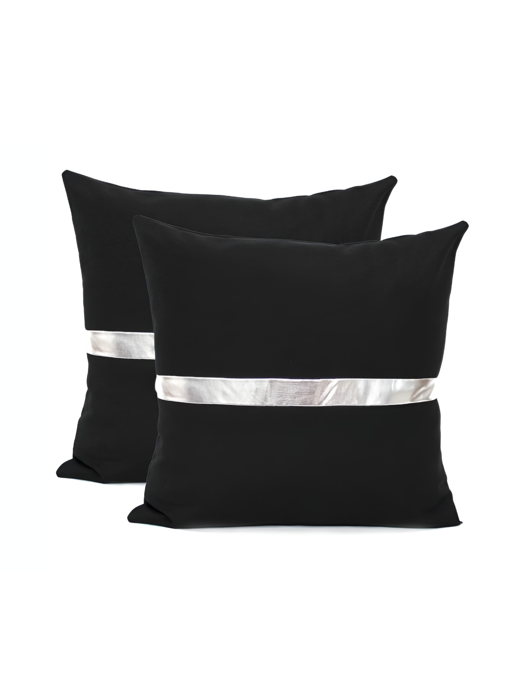

BIRD WING Black 2 Pieces Rectangle Cushion Covers