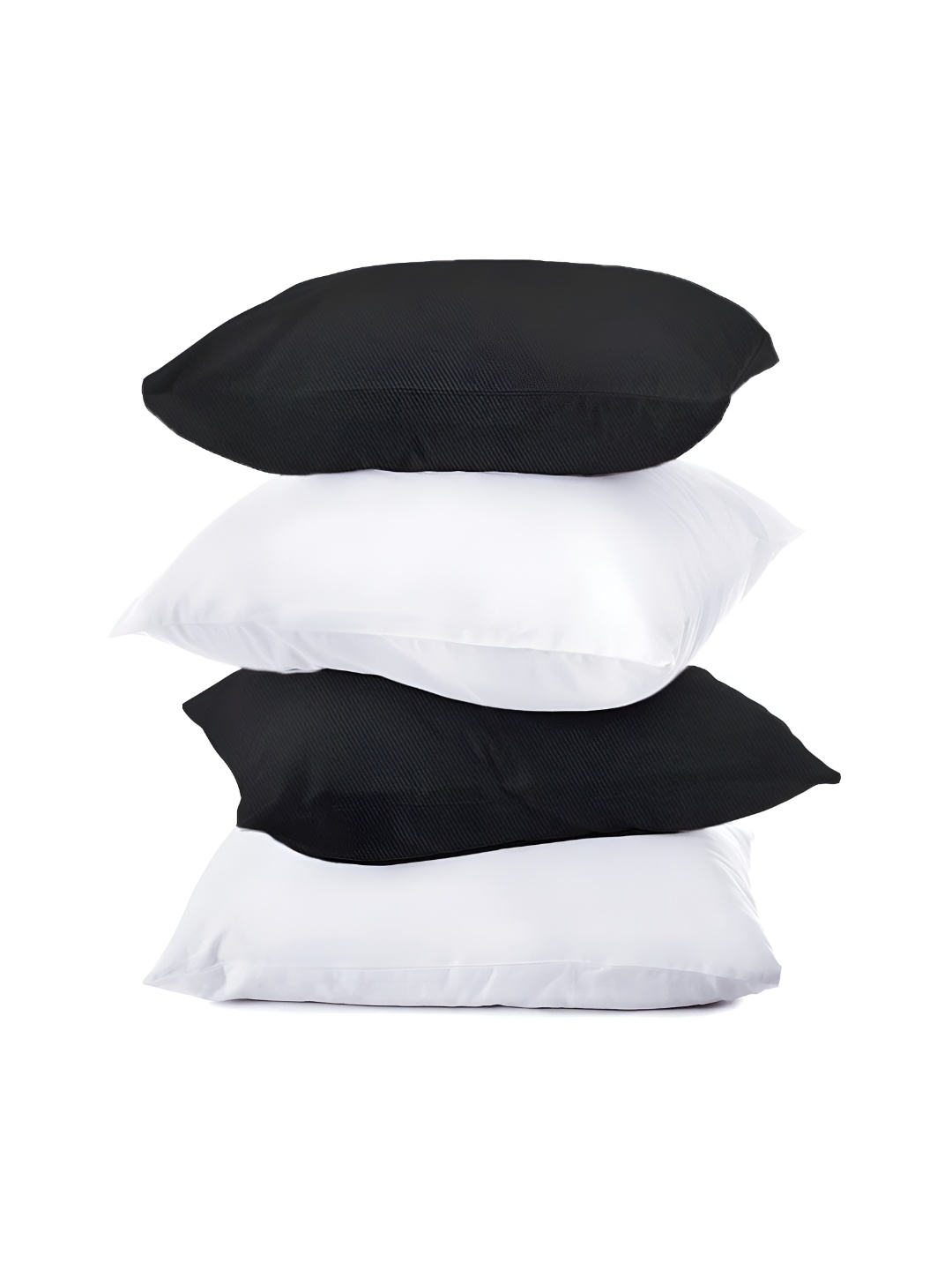 

BIRD WING Black 4 Pieces Square Cushion Covers