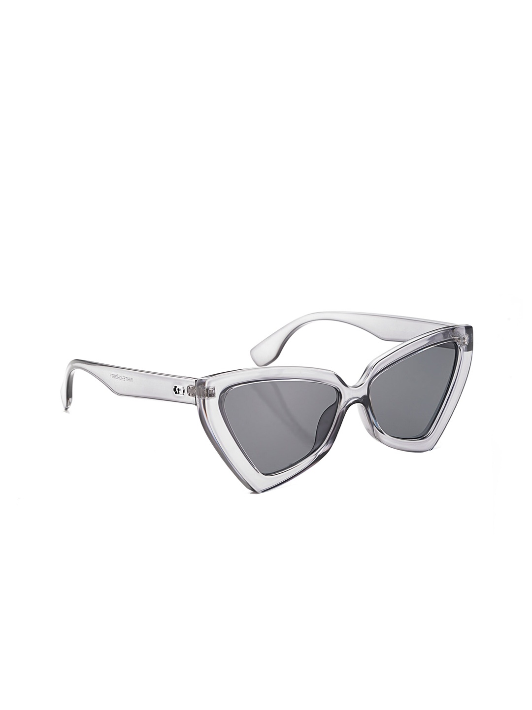 

HASHTAG EYEWEAR Women Cateye Sunglass With UV Protected Lens, Black