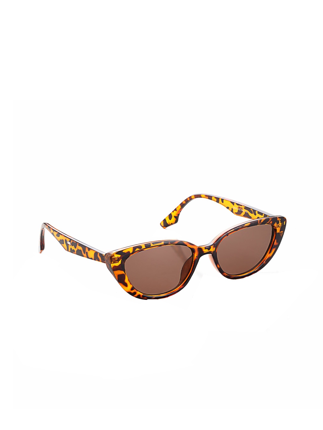 

HASHTAG EYEWEAR Women Cateye Sunglass With UV Protected Lens 58031-C3, Brown