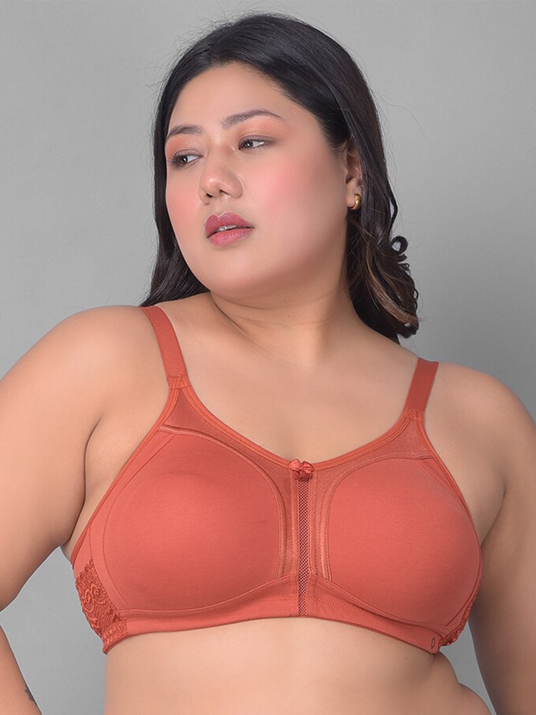 

Dollar Missy Plus Size Full Coverage Bra, Brown