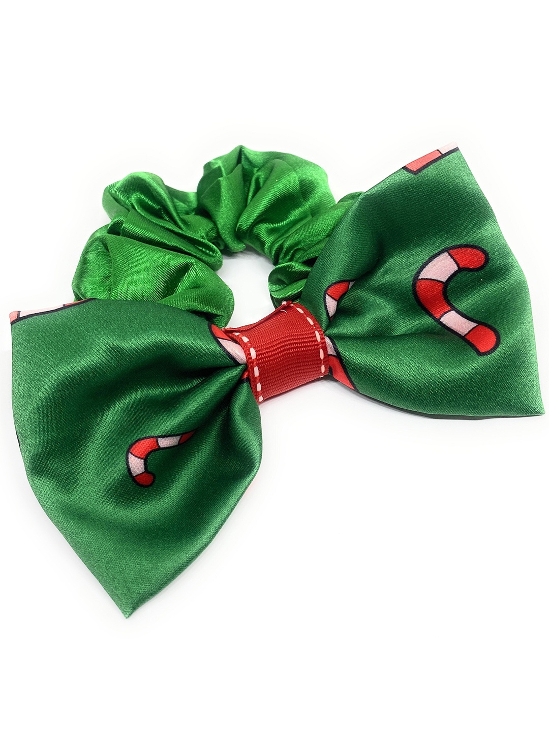 

BAESD Girls Satin Bow Ponytail Holders, Green