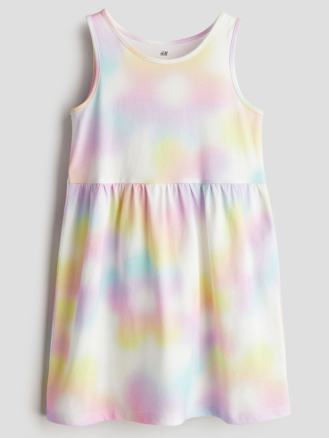 

H&M Girls Patterned Cotton Dress, Pink