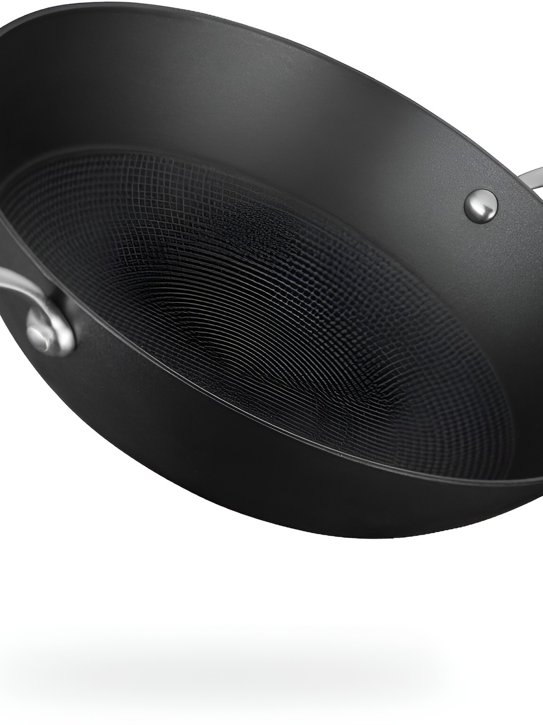 

Stahl Black Cast Iron Induction Base Kadhai