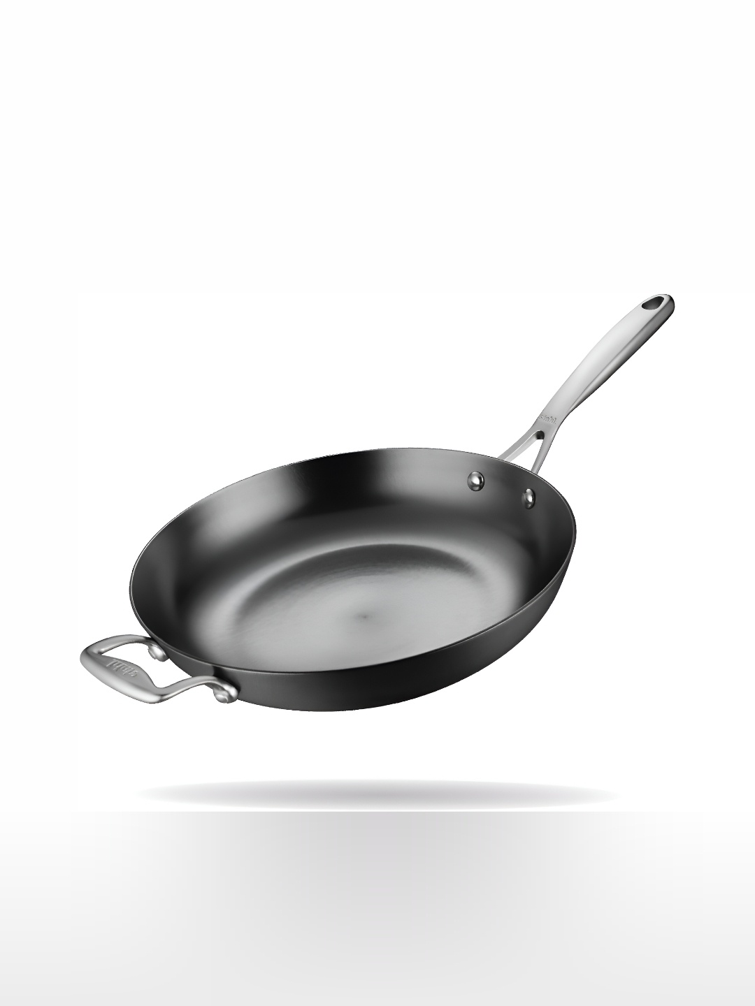 

Stahl Black Cast Iron Induction Base FryPan