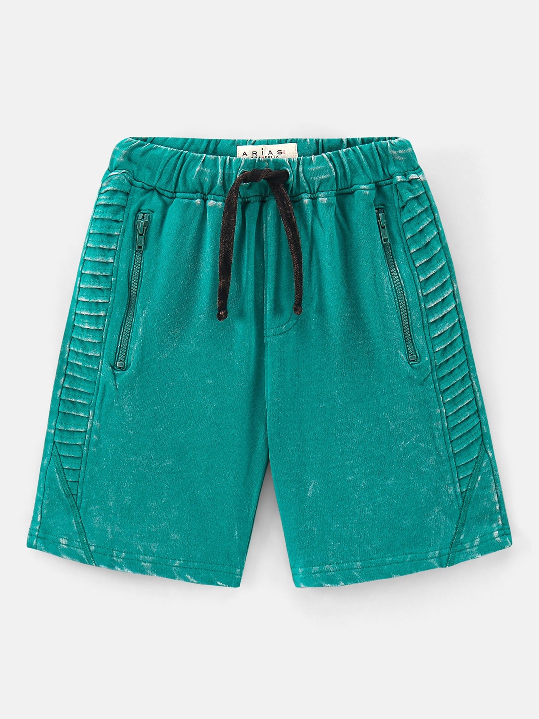 

ARIAS By LARA DUTTA Boys Pure Cotton Shorts, Sea green