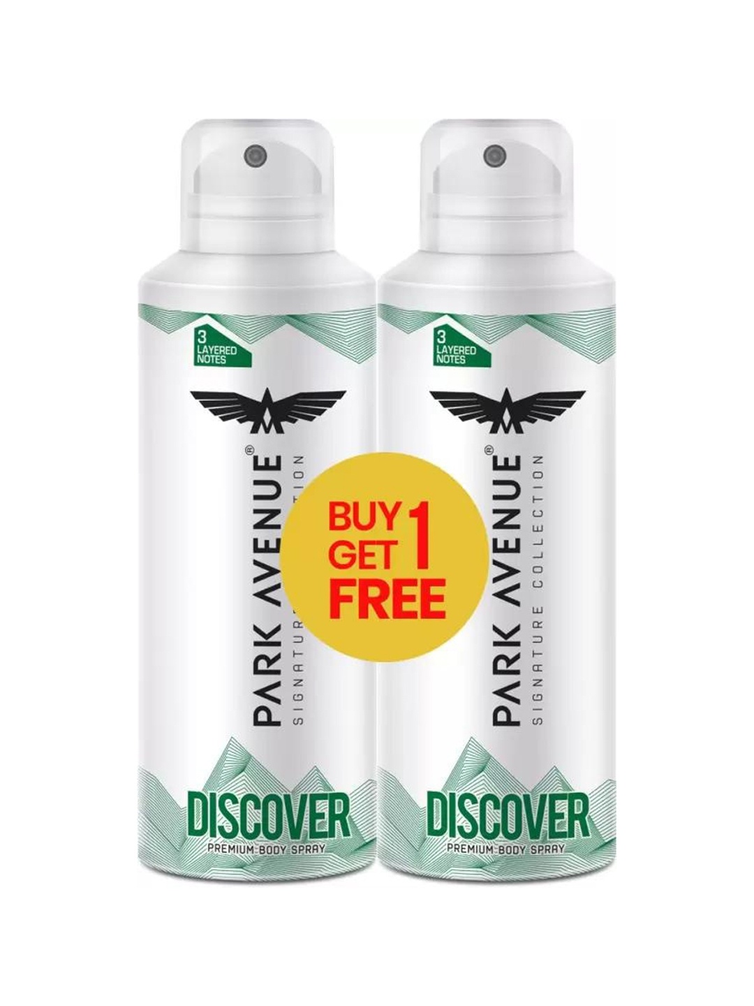 

Park Avenue Men Set of 2 Discover Signature Collection Deodorant - 100 g Each, White