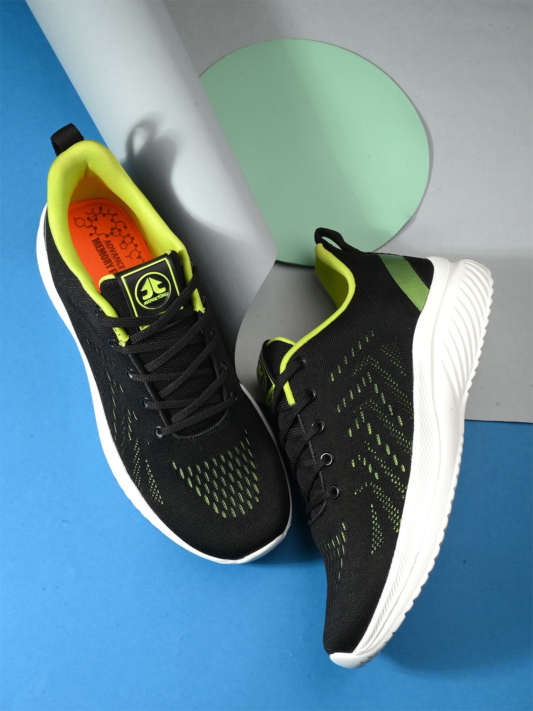 

OFF LIMITS Men Mesh Running Shoes, Black
