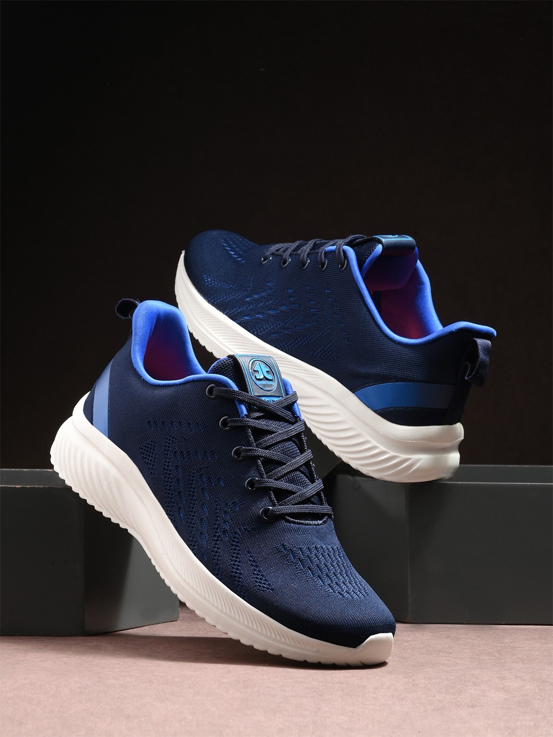 

OFF LIMITS Men Mesh Running Shoes, Navy blue