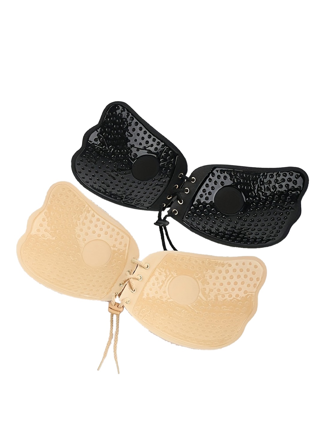 

VAGHBHATT Set of 2 Stick-On Lingerie accessories, Beige