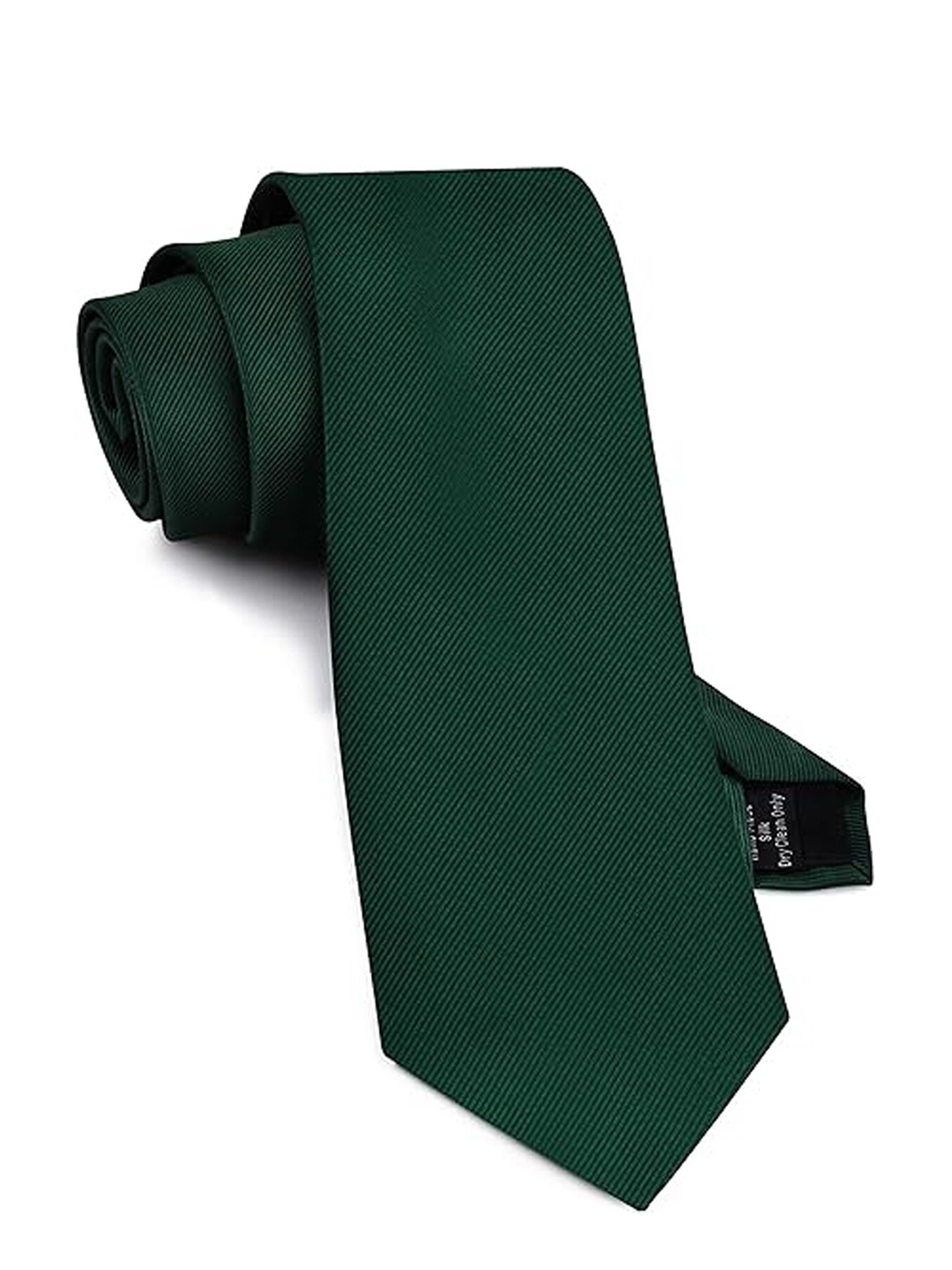 

KAEZRI Men Microfiber Skinny Tie, Green