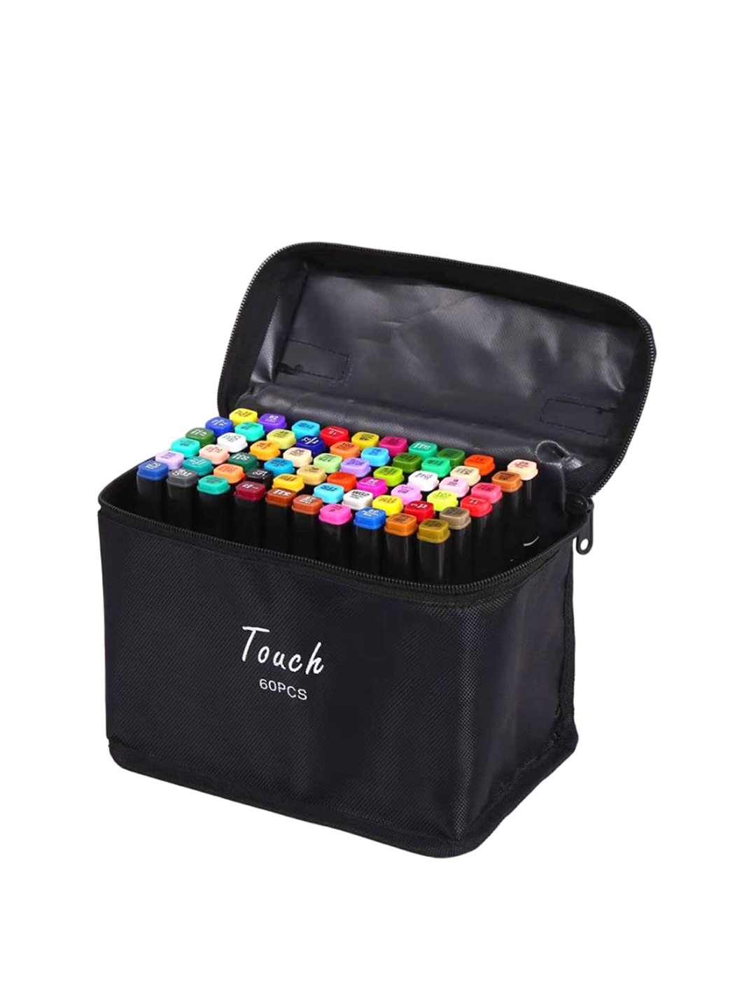 

SYGA Set Of 60 Colours Graphic Marker Pens, Black