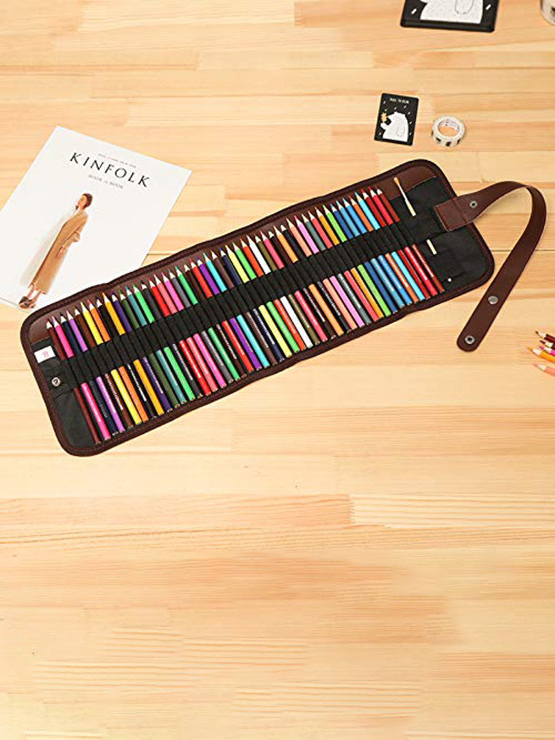 

SYGA Set Of 36 Water Soluble Colour Pencils for Beginners, Purple