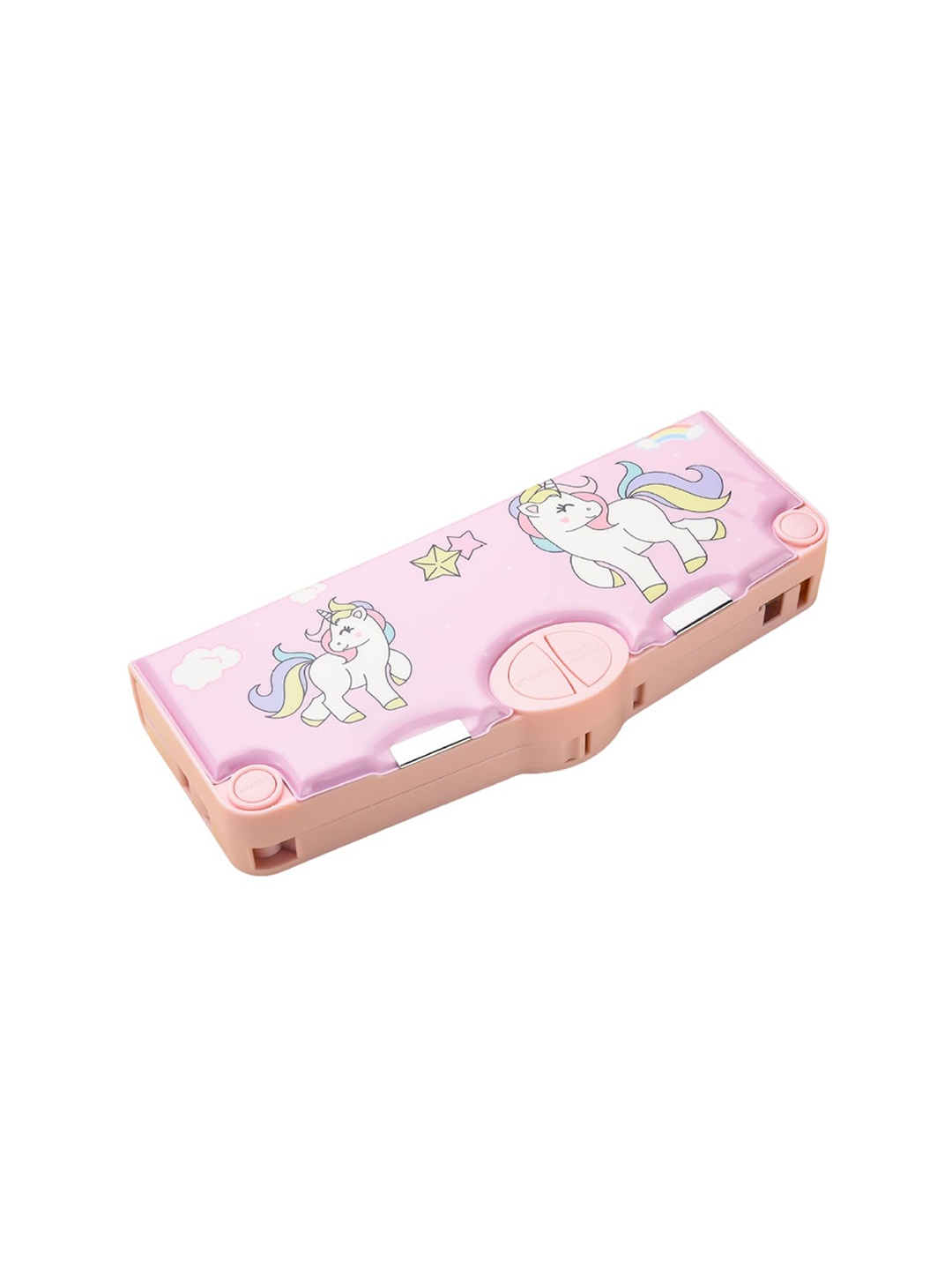 

SYGA Kids Unicorn Printed Pen Cases Stationery, Pink