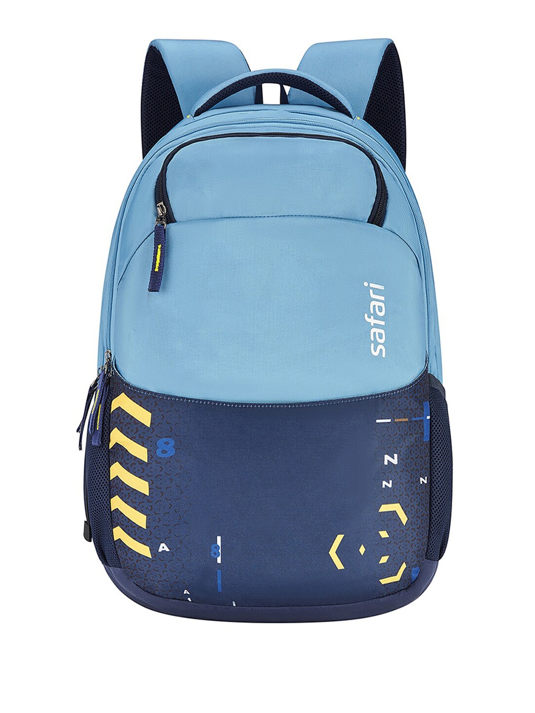 

Safari Unisex Brand Logo Printed Backpack, Blue