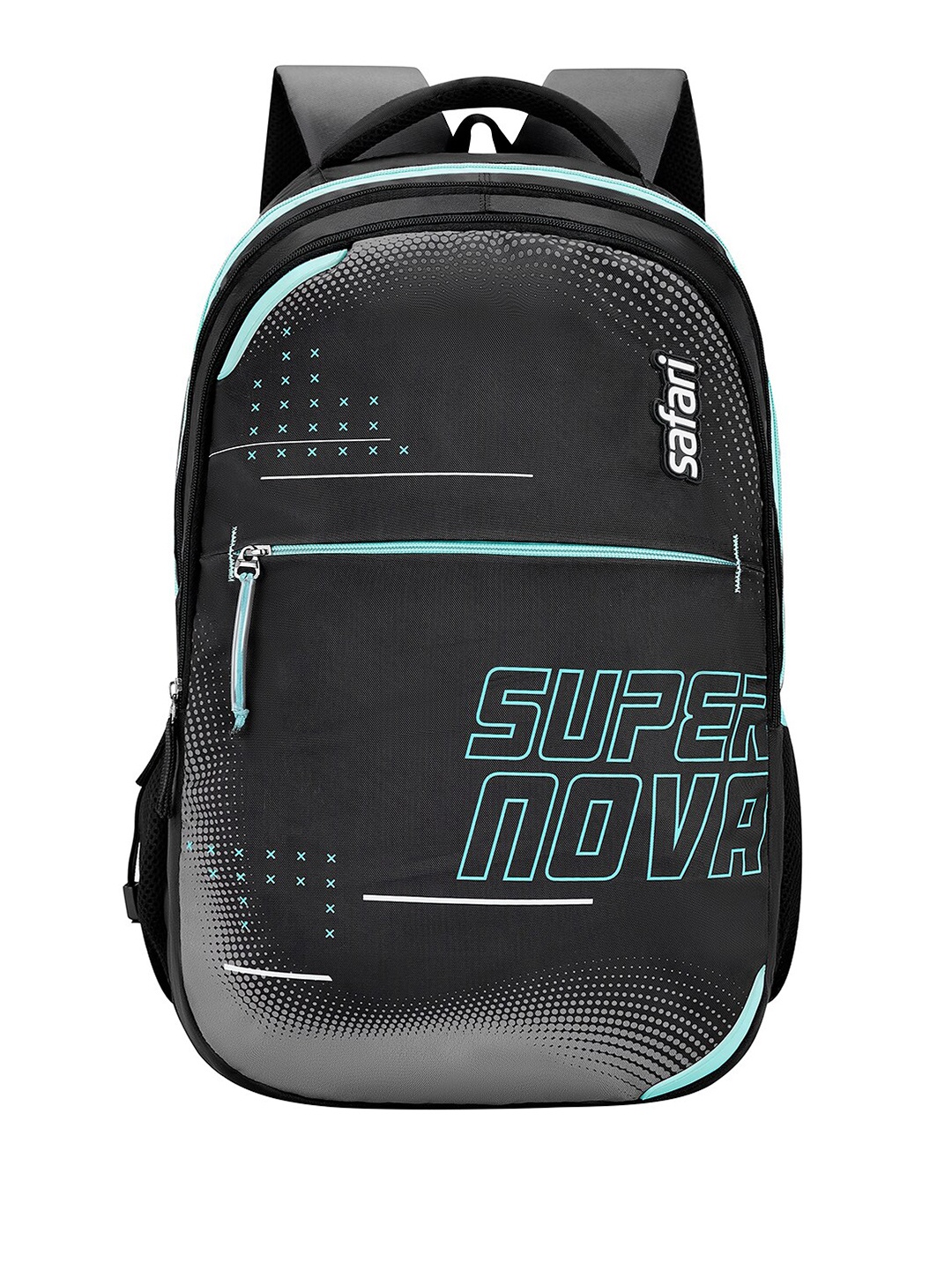 

Safari Typography Printed Backpack, Black