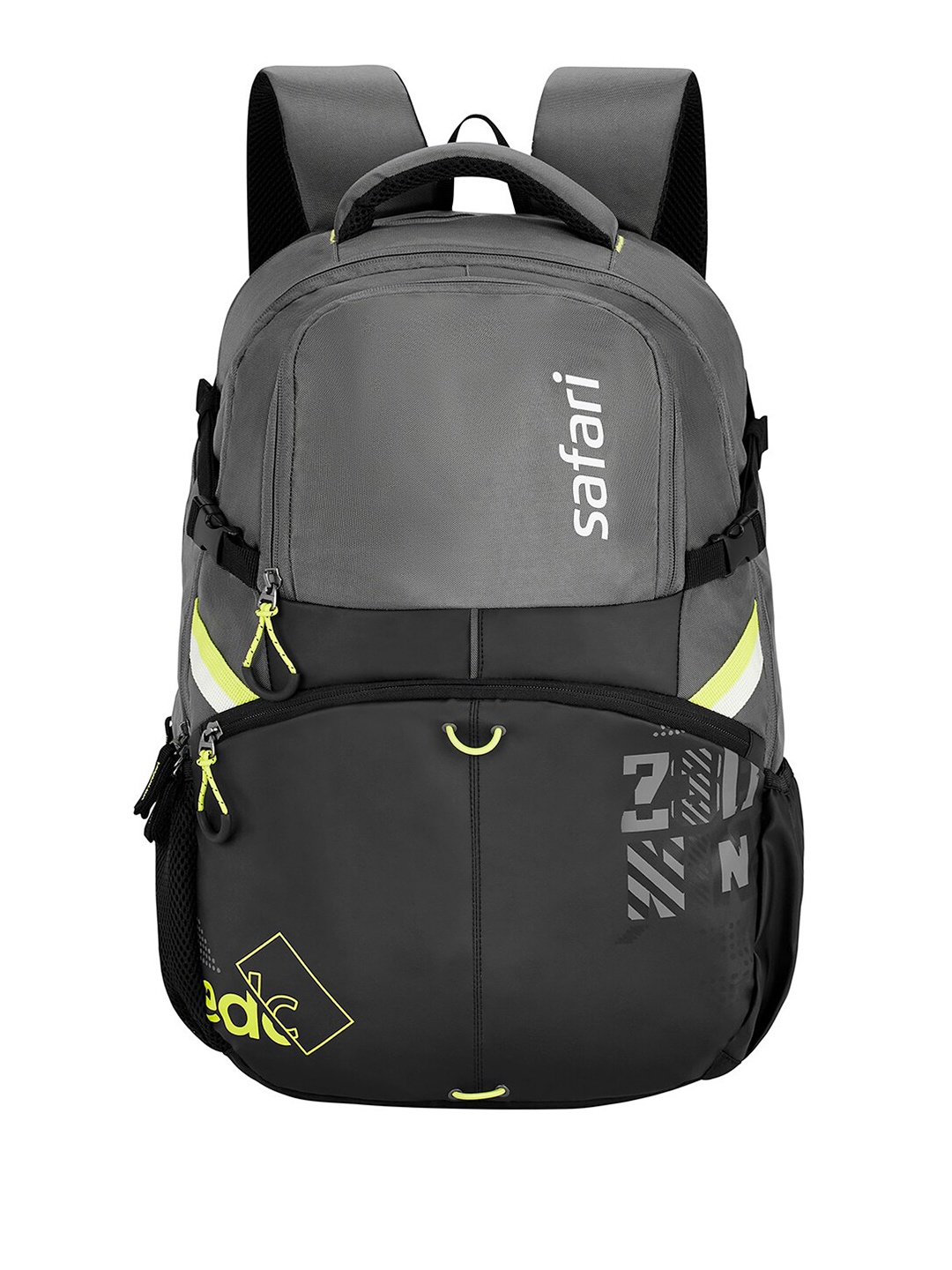

Safari Unisex Brand Logo Backpack -Up to 16 inch, Black
