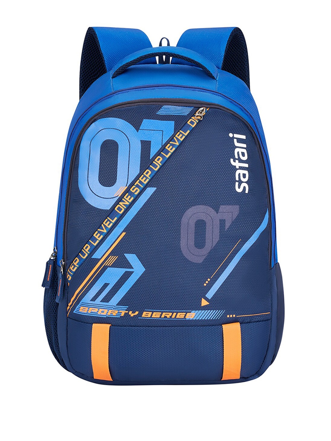 

Safari Unisex Typography Printed Backpack, Blue
