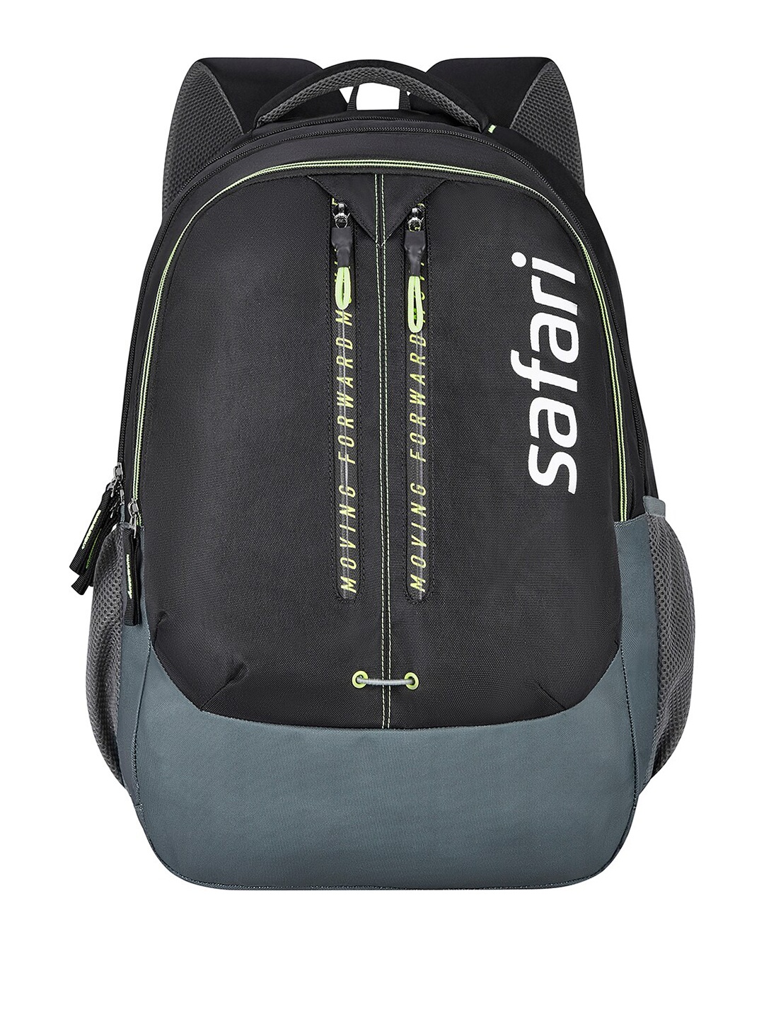 

Safari Unisex Typography Printed Backpack, Black