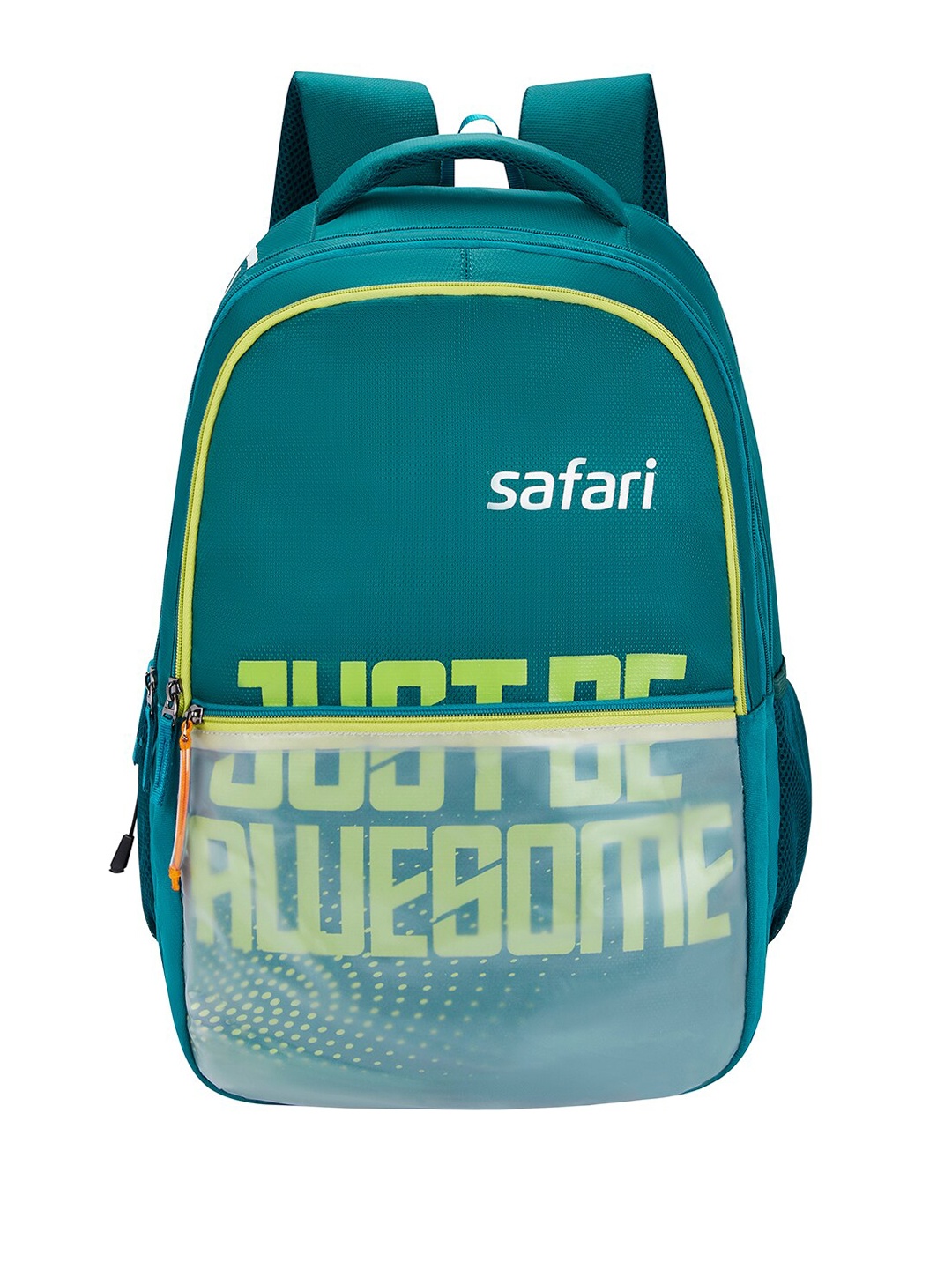 

Safari Typography Printed Backpack, Teal