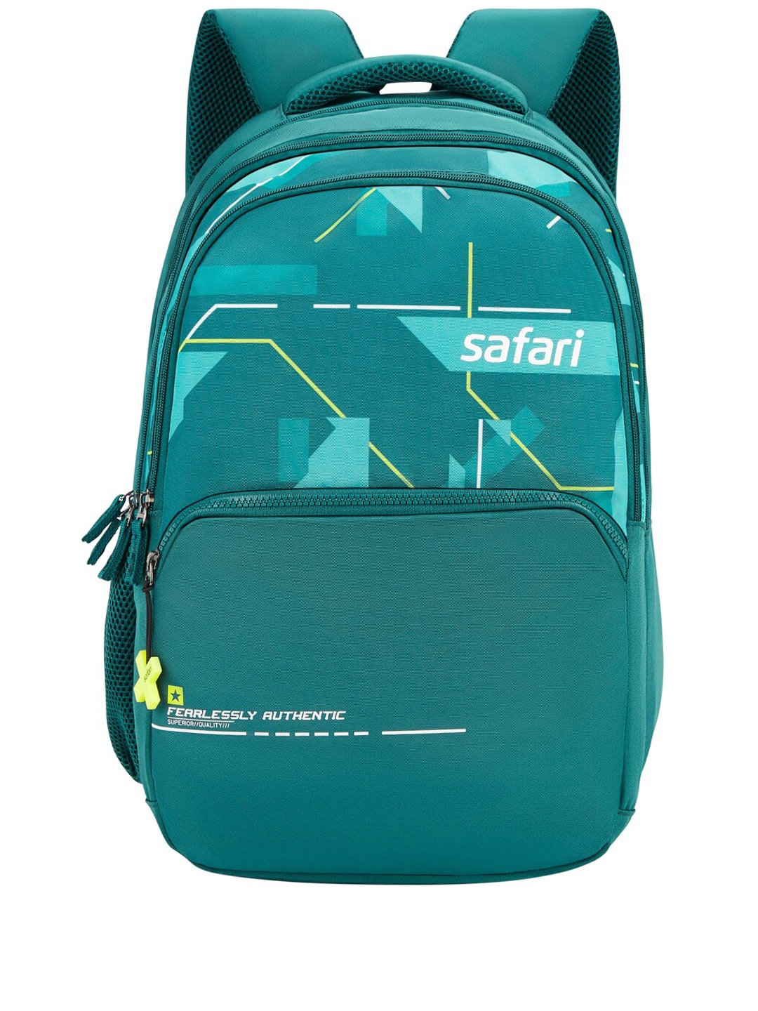 

Safari Brand Logo Printed Backpack, Teal