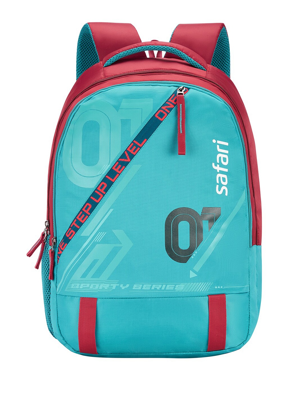 

Safari Unisex Typography Printed Backpack, Teal