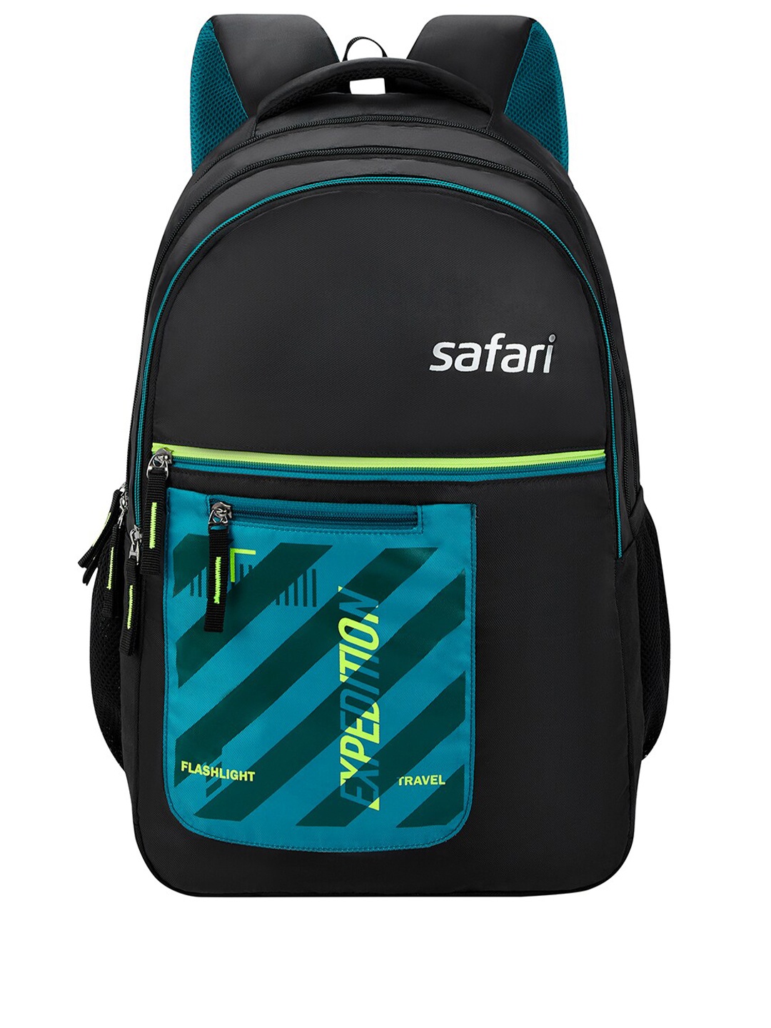 

Safari Unisex Wing 15 Brand Logo Backpack, Black
