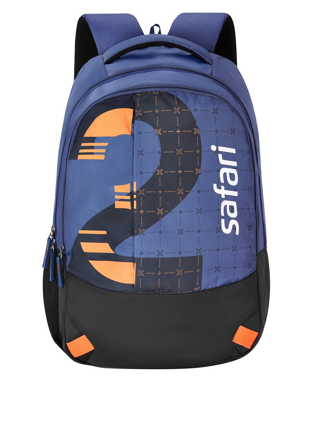 

Safari Unisex Brand Logo Backpack, Blue