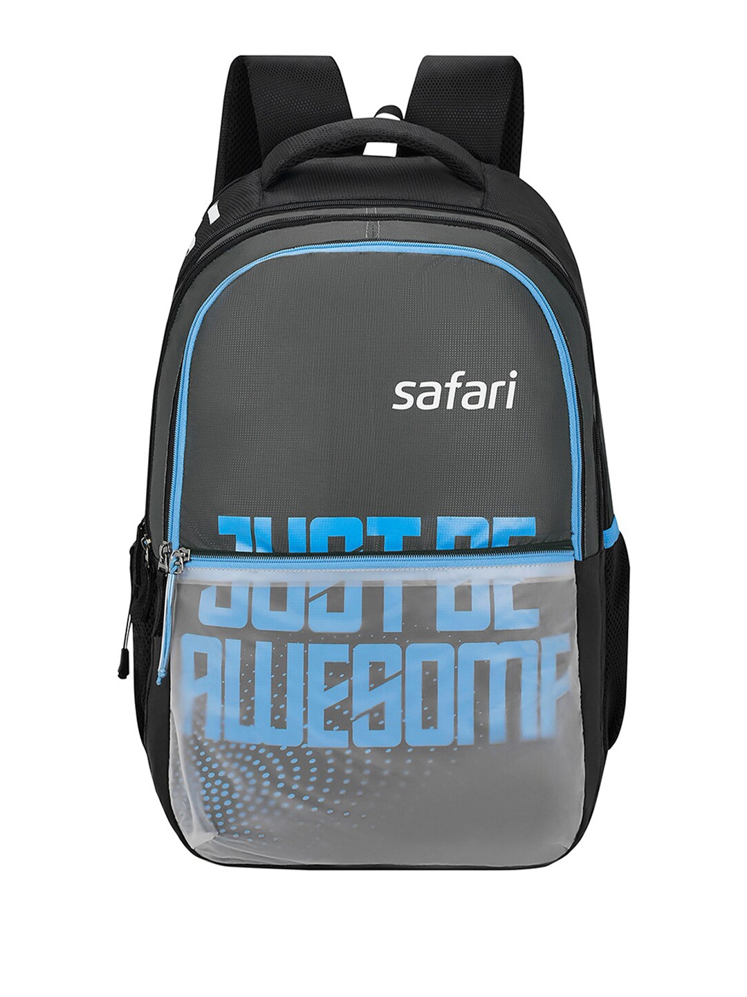 

Safari Unisex Typography Printed Backpack, Grey