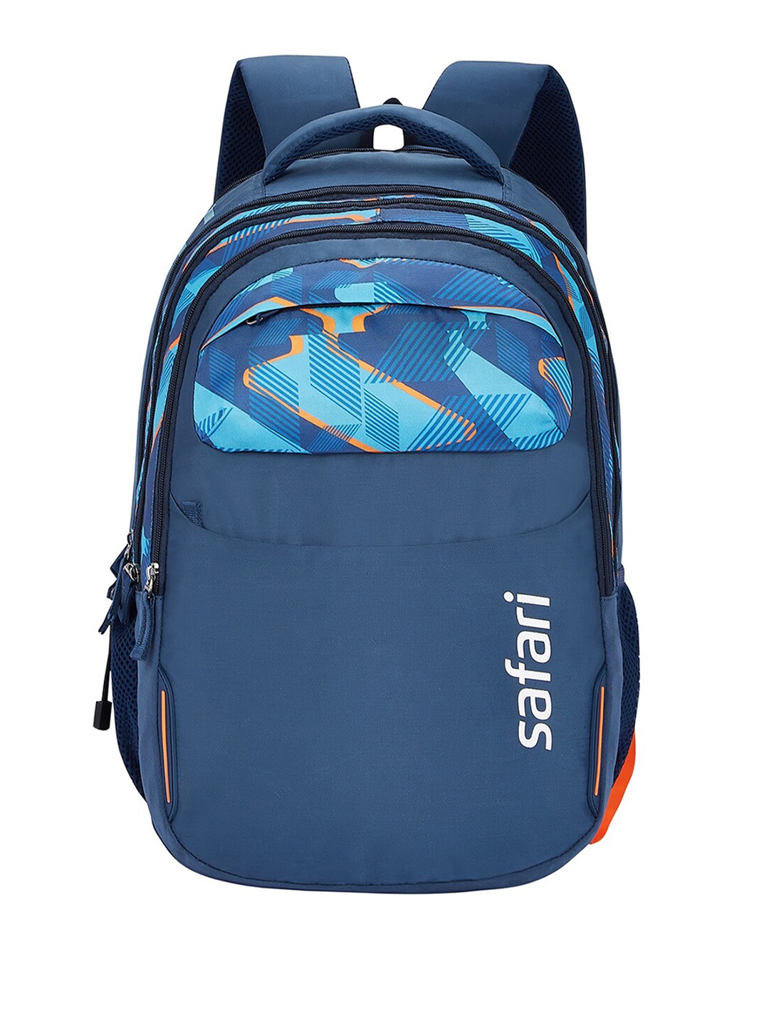 

Safari Unisex Typography Printed Backpack, Blue