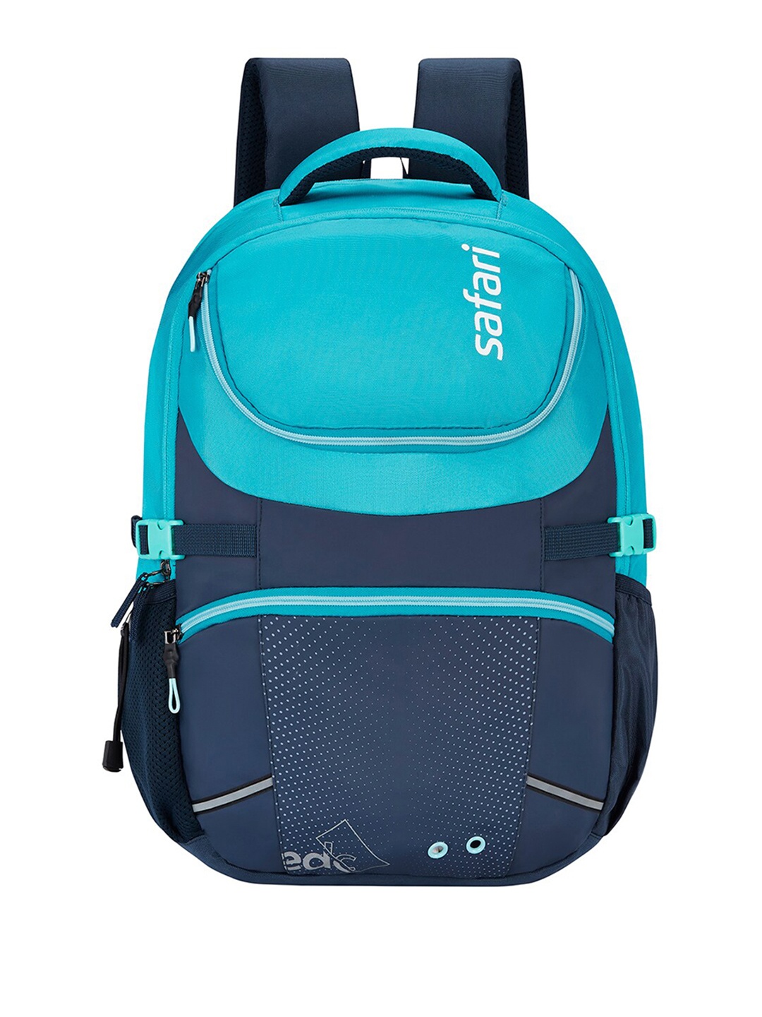 

Safari Unisex Brand Logo Backpack -Up to 16 inch, Turquoise blue