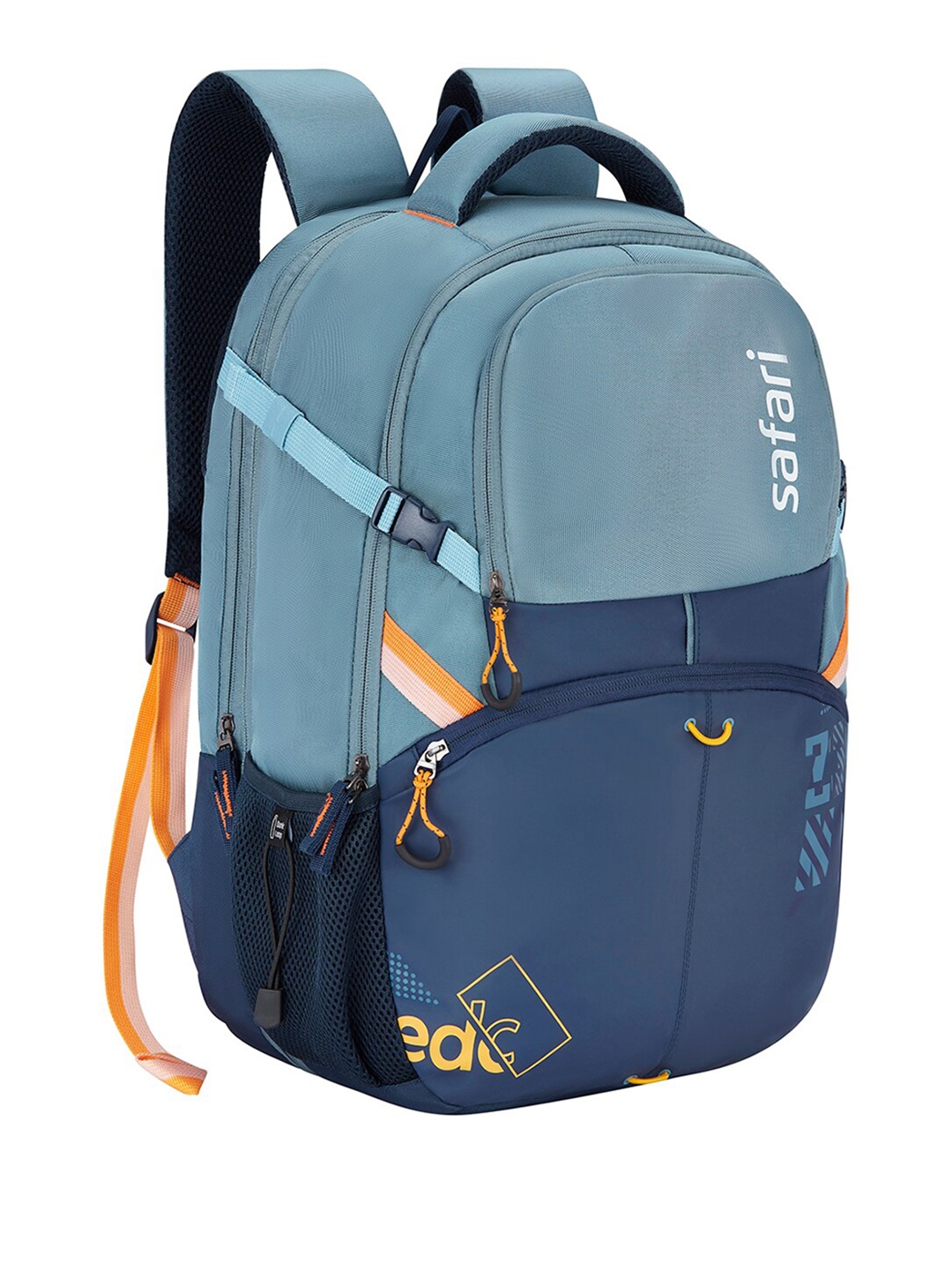 

Safari Unisex Padded Backpack, Blue