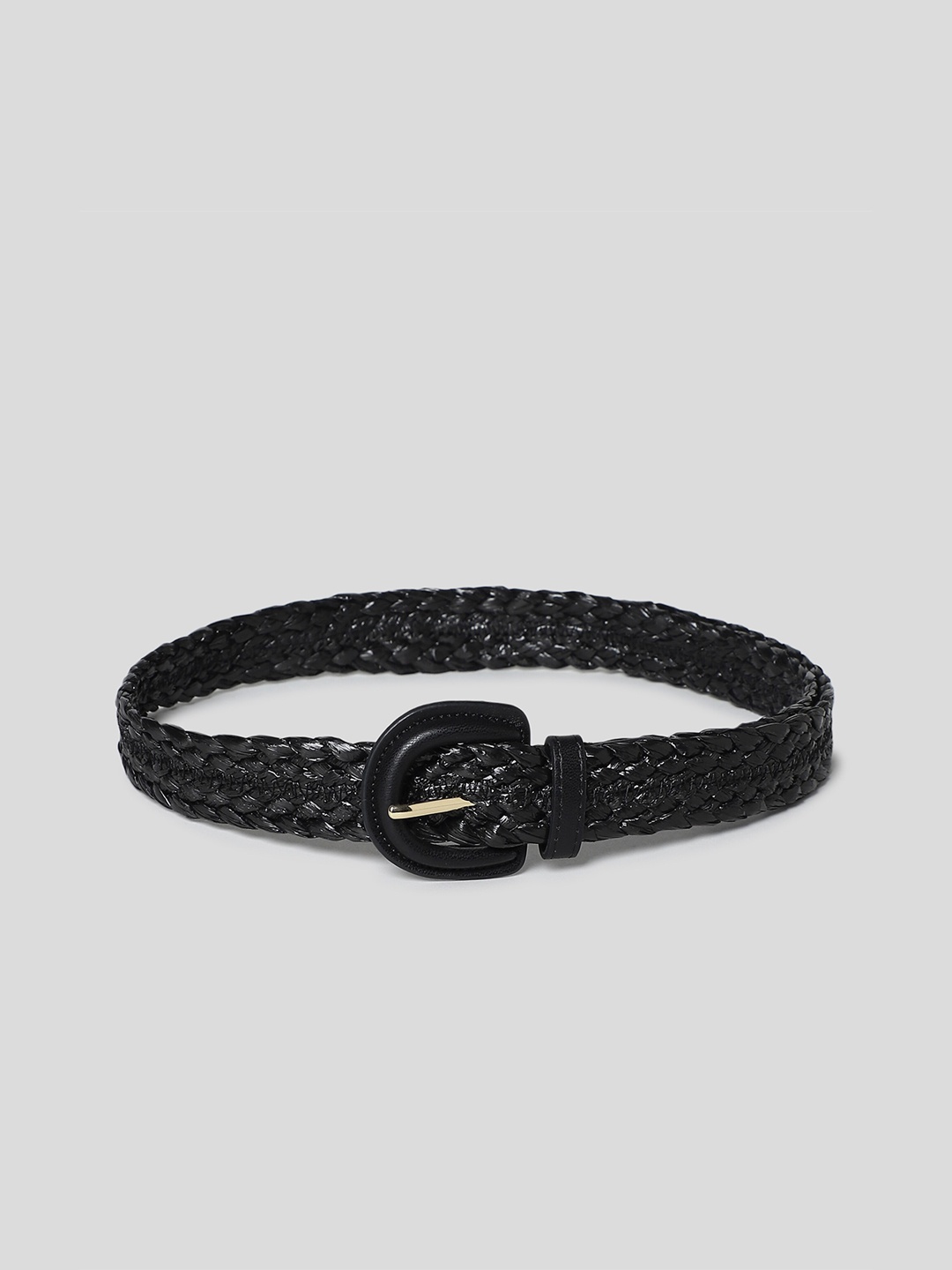 

ONLY Women Textured Belt, Black