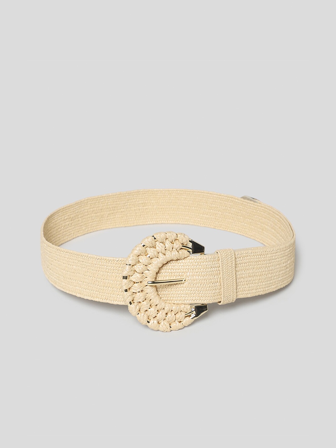 

ONLY Women Textured Belt, Beige