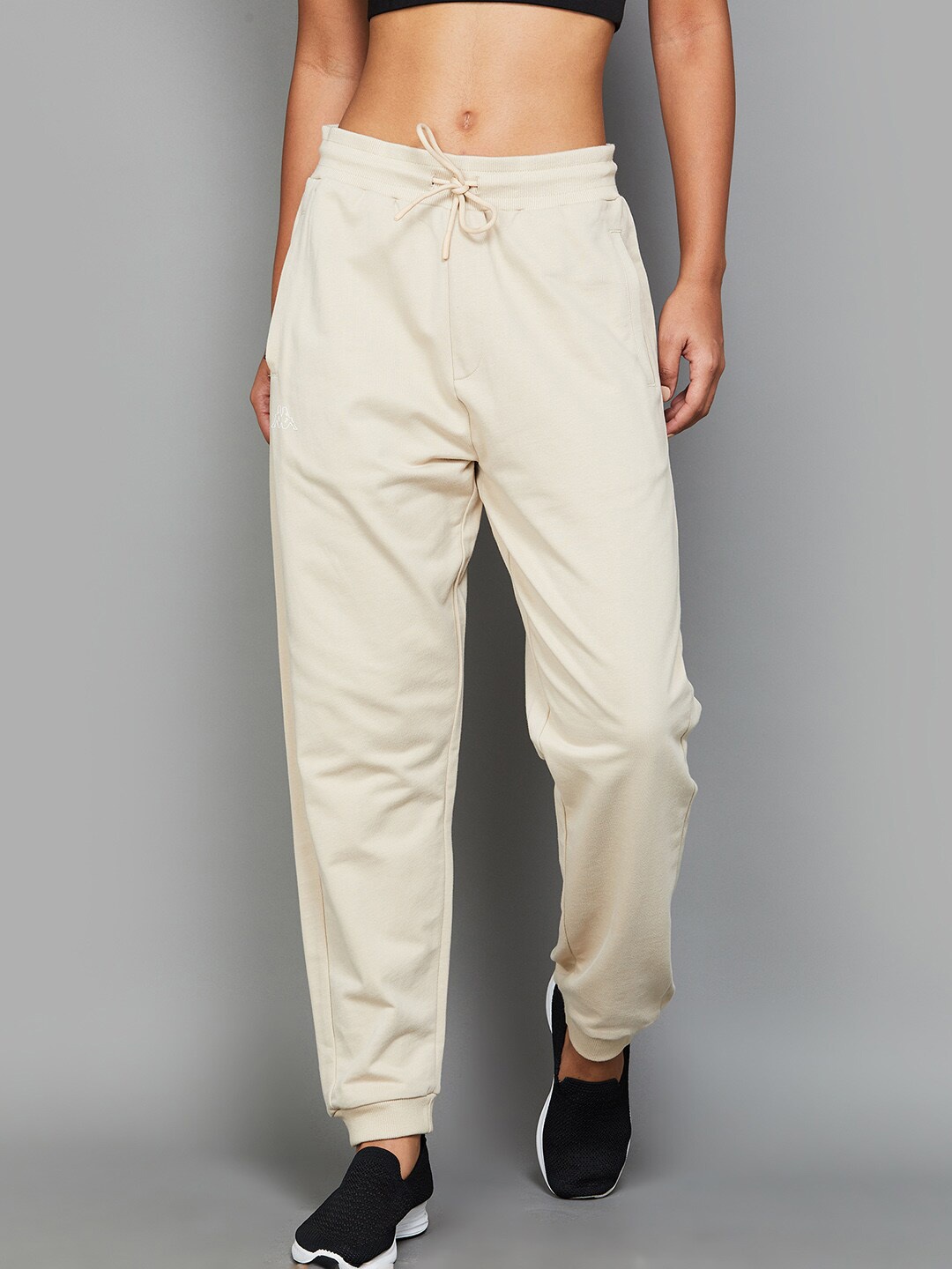 

Kappa Women Pure Cotton Jogger, Beige