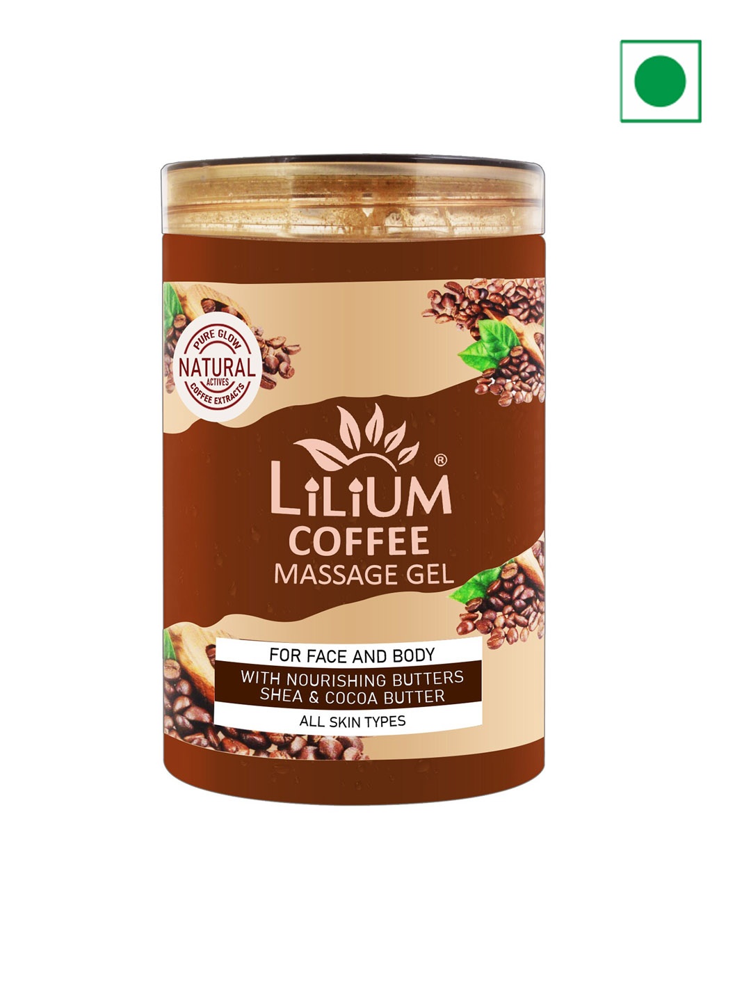 

Lilium Coffee Massage Gel With Moisturizer Lock - 500ml, Nude