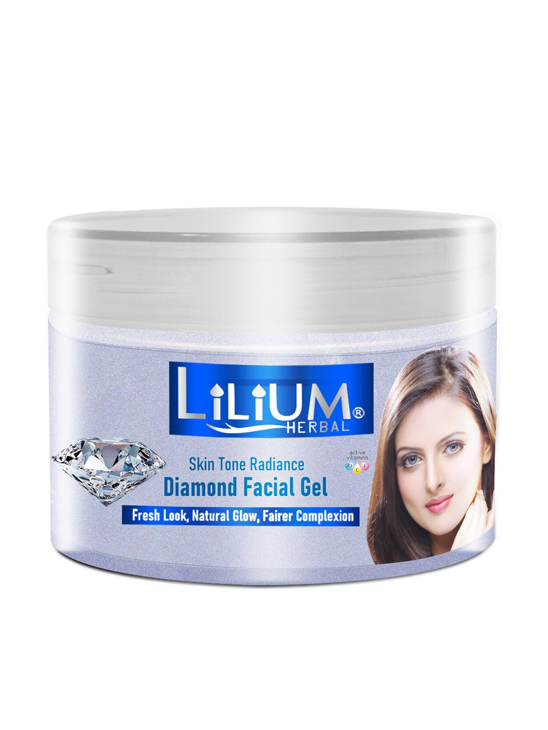 

Lilium Skin Tone Radiance Diamond Facial Gel-250ml, Nude