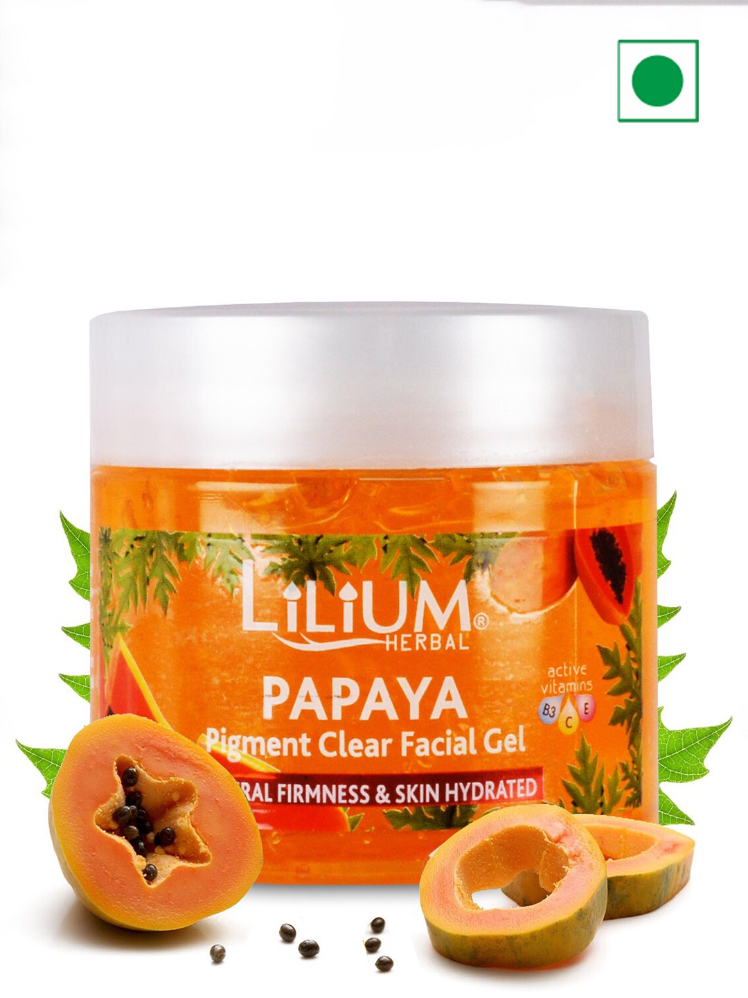 

Lilium Anti Acne & Anti Blemish Papaya Face Gel-200ml, Nude