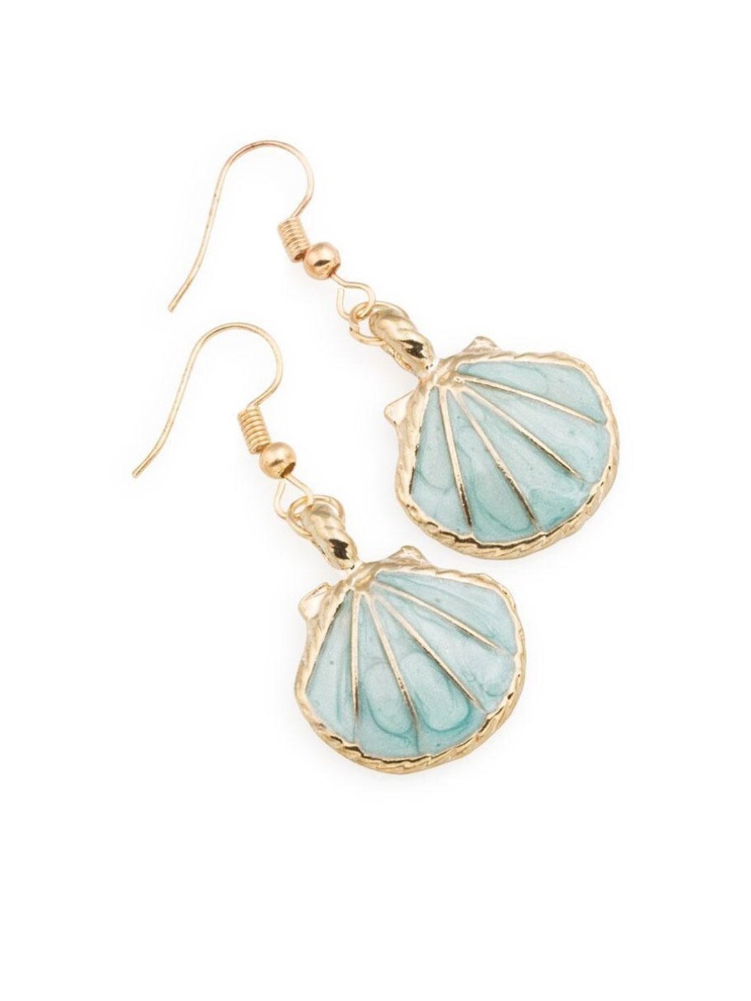 

EL REGALO Contemporary Drop Earrings, Blue