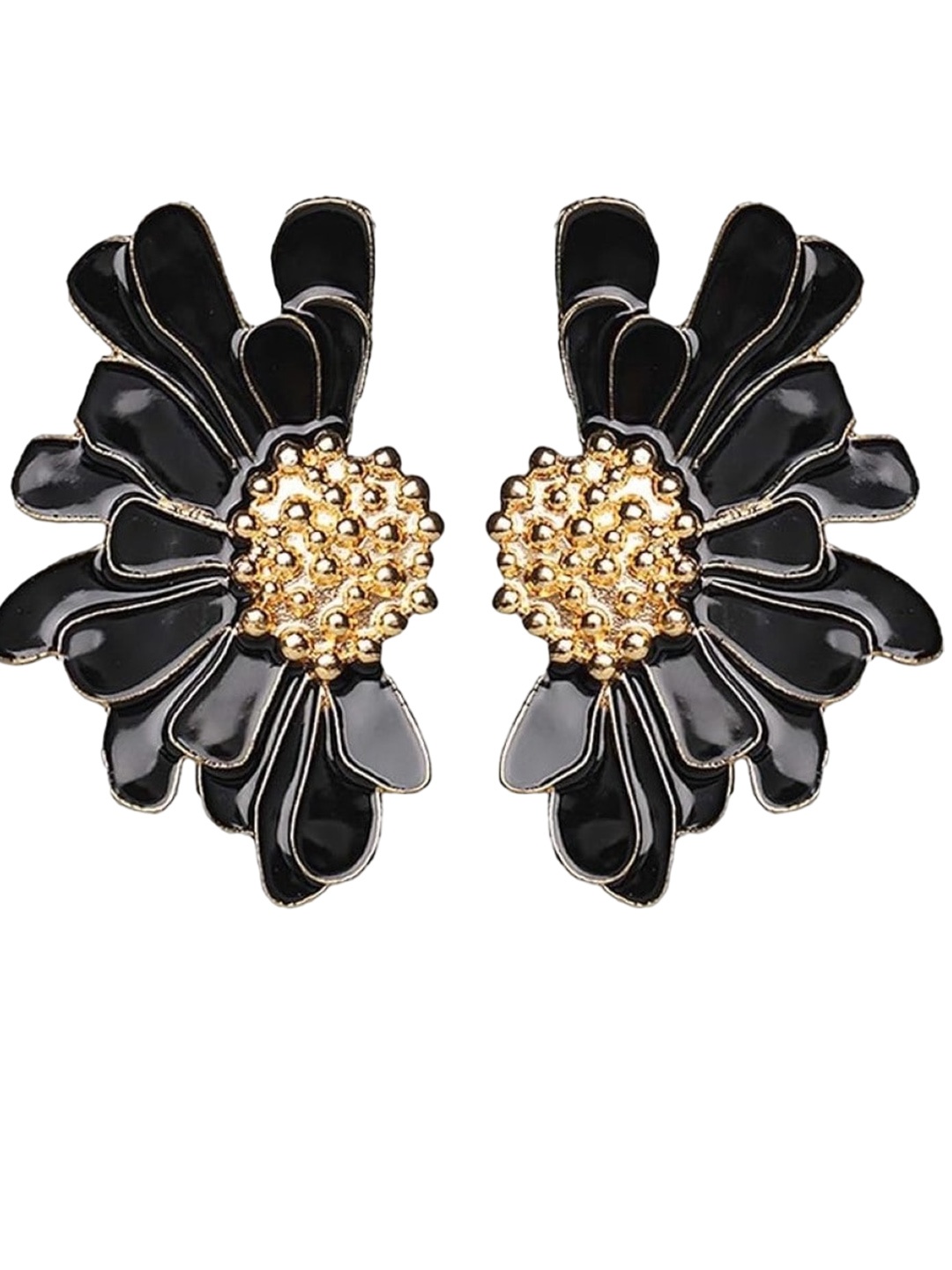 

EL REGALO Alloy Contemporary Studs Earrings, Gold