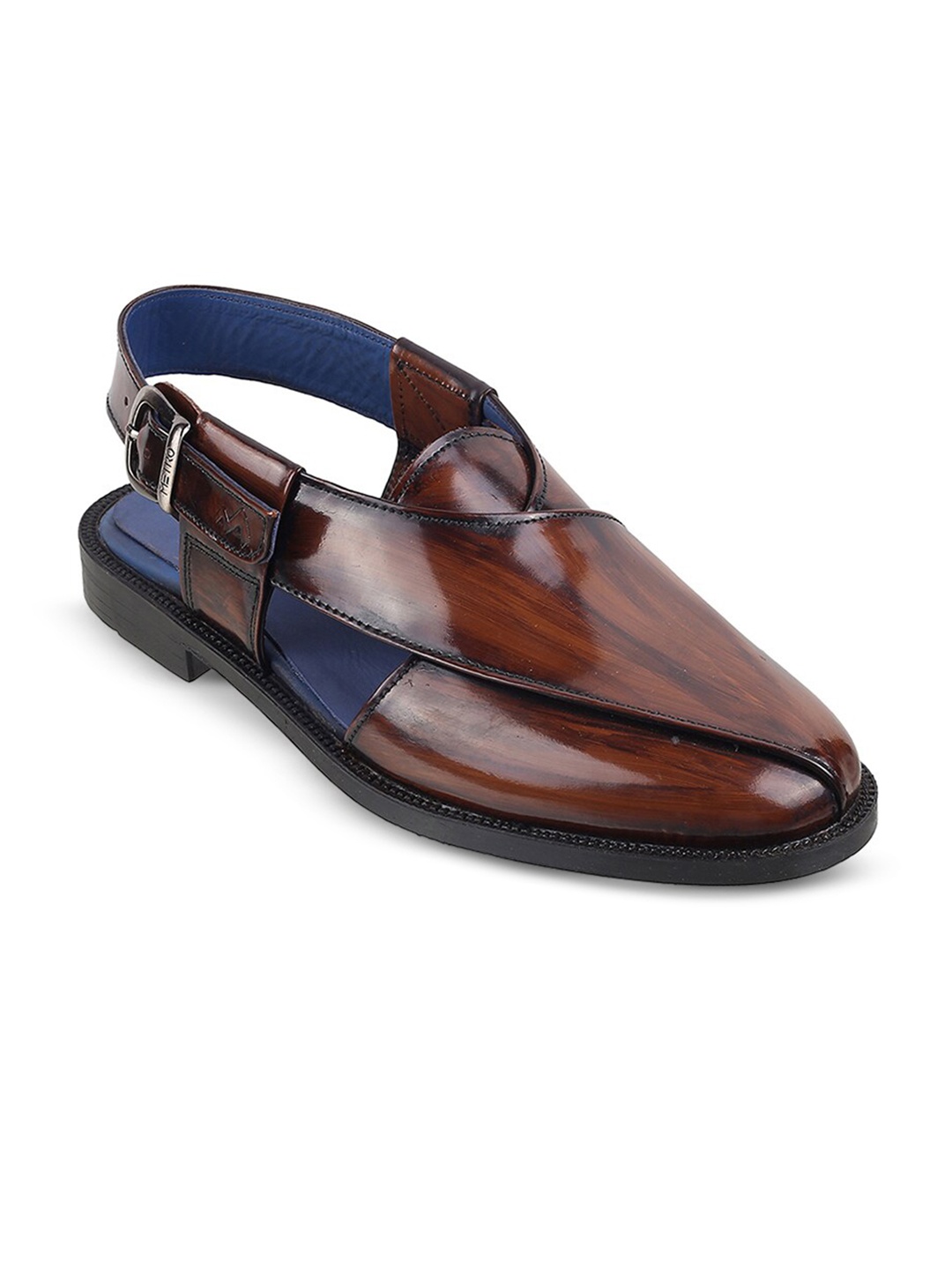 

Metro Men Leather Shoe-Style Sandals, Tan