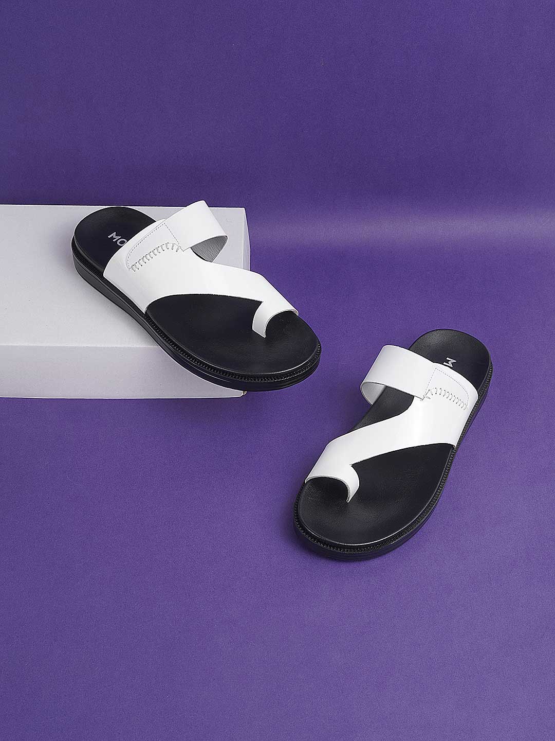 

Mochi Men Comfort Sandals, White