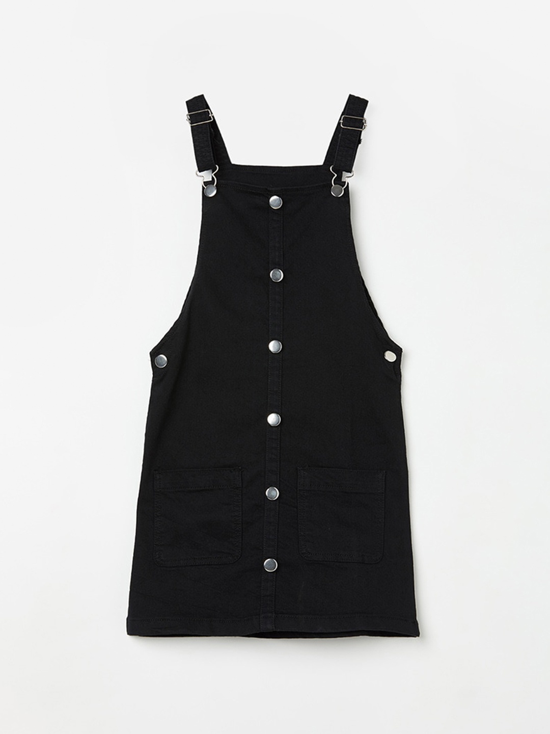 

Fame Forever by Lifestyle Girls Pinafore Dress, Black