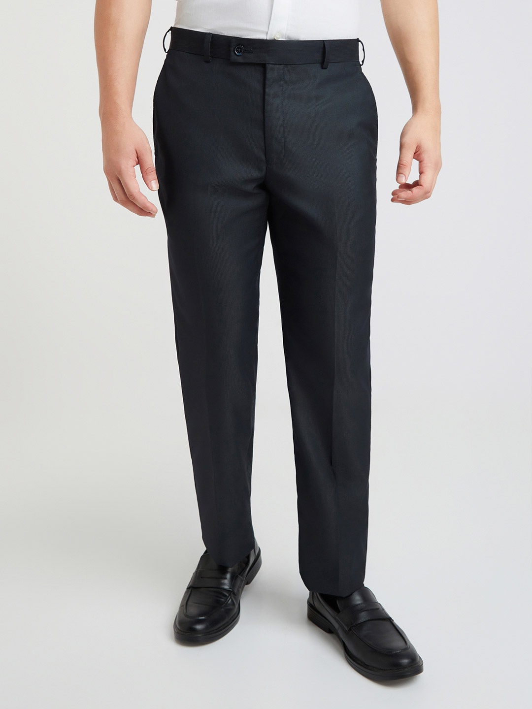 

Park Avenue Men Formal Trousers, Navy blue