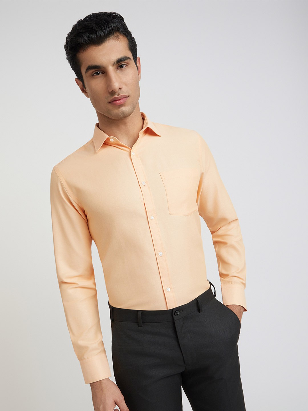 

Park Avenue Slim Fit Formal Shirt, Orange