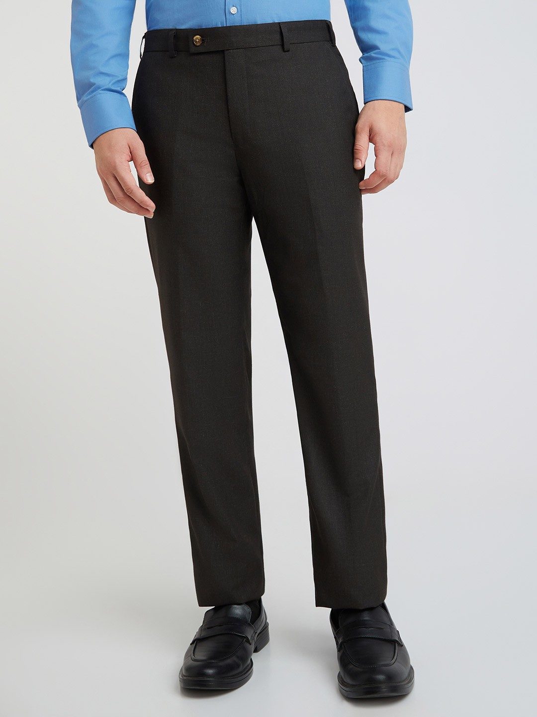 

Park Avenue Men Formal Trousers, Brown