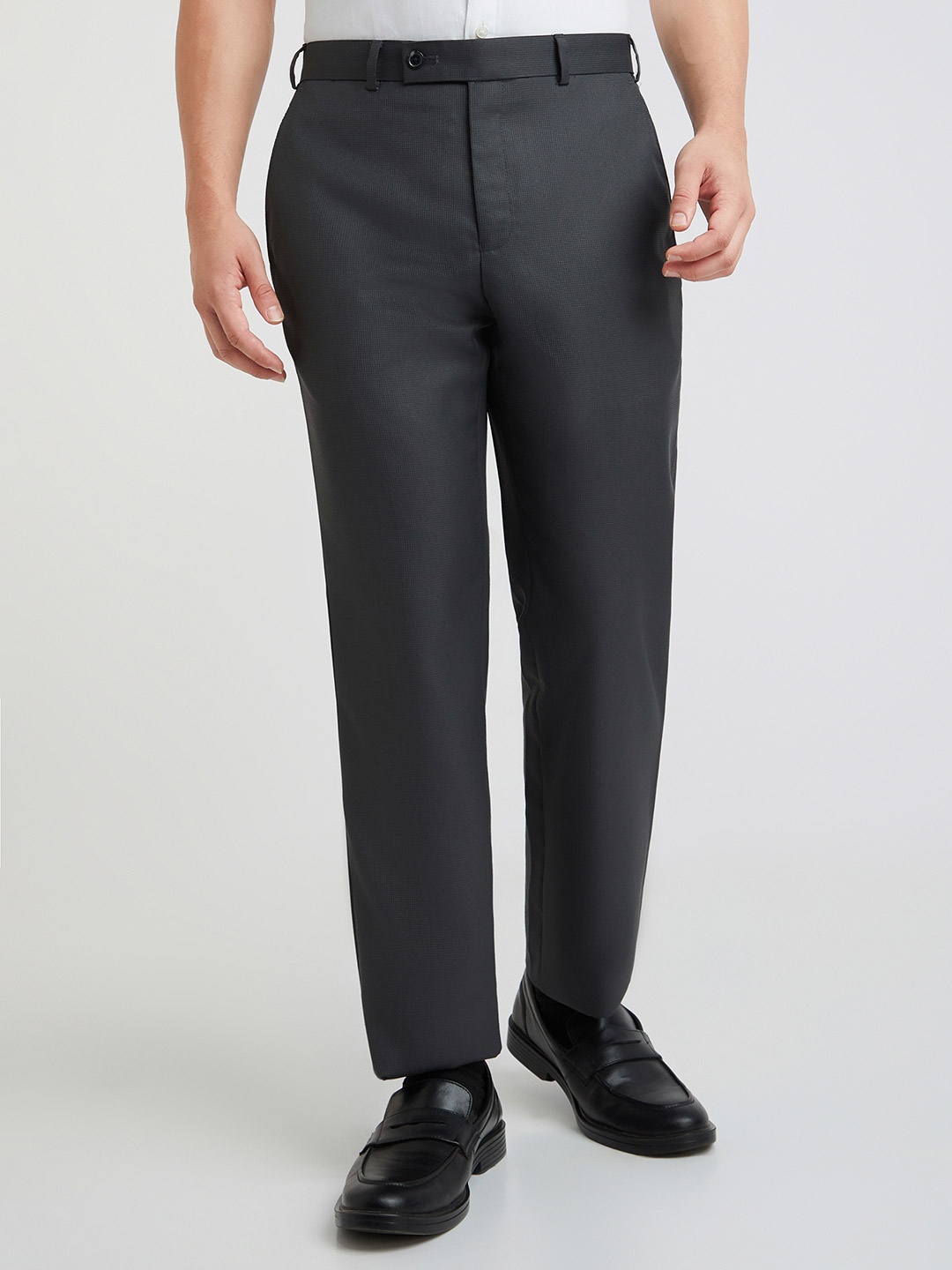 

Park Avenue Men Formal Trousers, Grey