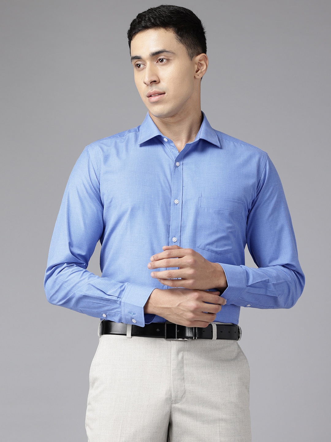 

Park Avenue Slim Fit Formal Shirt, Blue